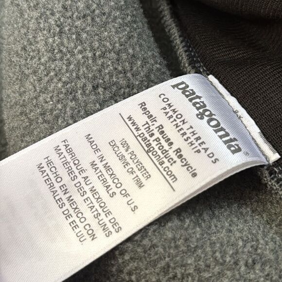 Patagonia Men's Lightweight Synchilla Snap-T Vest Grey XL - Picture 5 of 6